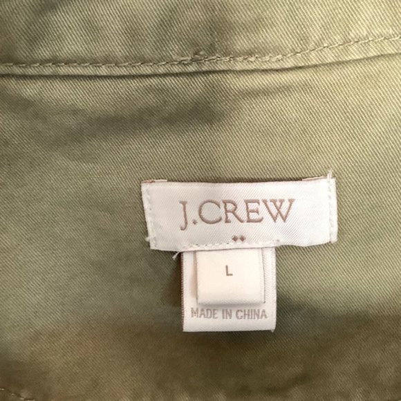 J. Crew Factory Olive Green Jacket - Picture 6 of 8